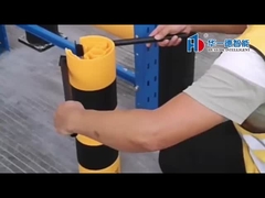 رف محمي الزاوية القائمة رف بلاستيكي محمي عمود حراسة البريد