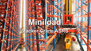 رافعة مكدس صندوق المواد MiniLoad نظام التخزين والاسترجاع التلقائي ASRS