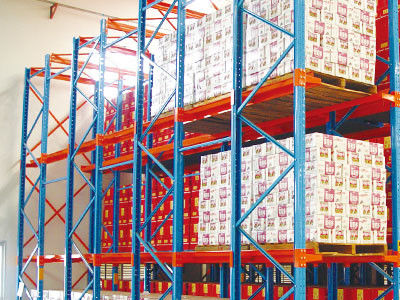 القيادة من خلال رف المقابس 1000mm X1200mm لصناعة المأكولات والمشروبات