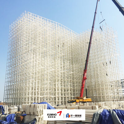 مركز لوجستيات متكاملة رافعة الـ ASRS ذاتية التخزين ونظام الاسترداد