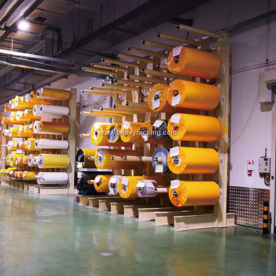 رف الرافعة الواسعة التلفزيونية لخزن أنابيب الصلب الطويلة