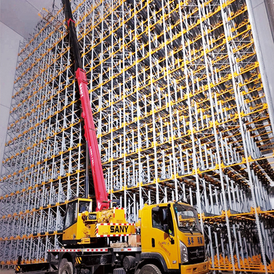 B13 ASRS نظام المكوك الأربعة طرق الوزن الثقيل الأتمتة العالية مستودع التخزين المكوك الصلب رفوف