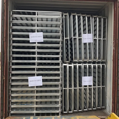 بليتات فولاذية مكدسة شديدة التحمل B38، مجلفنة، منصات فولاذية كبيرة، منصات فولاذية صناعية