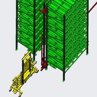 أرفف ذات مدى طويل قابلة للإزالة من ODM بلون RAL ورف متوسط ​​التحمل