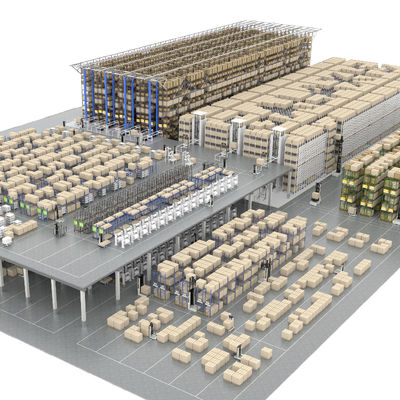 2000mm عرض الطول الصلب لوحة متوسطة الوظيفة رف للمستودع الصيدلي