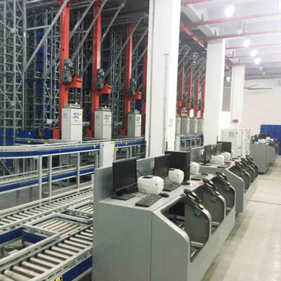 MiniLoad Stacker Crane‌ ASRS Material Box Stacker Crane‌ نظام التخزين والاسترجاع التلقائي