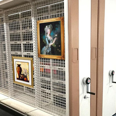 نظام رفوف ضاغط للأرشيف، رفوف متحركة يدوية، رفوف مدمجة قابلة للحركة باليد