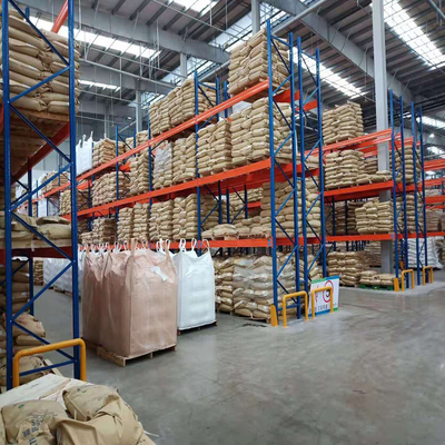 المعدنية الوزن الثقيل رف حزم 1400mm العرض المخصصة متعددة الطبقات